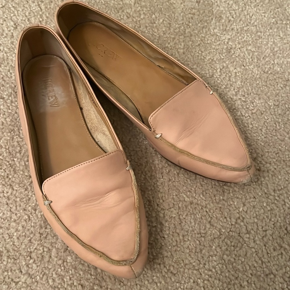 J Crew neutral flats